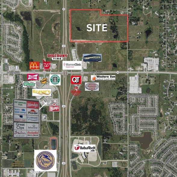 More Photos Of 11980 N 145th East Ave, Collinsville Land For Sale