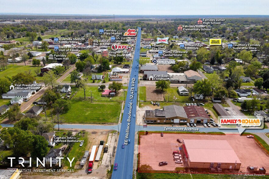 More Photos Of 504 N EE Wallace Blvd, Ferriday Storefront For Sale