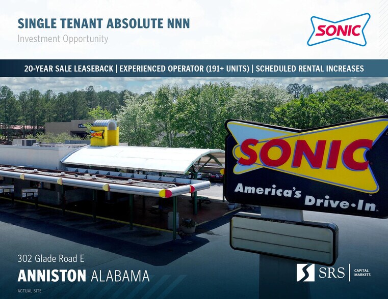 Primary Photo Of 302 E Glade Rd, Anniston Fast Food For Sale