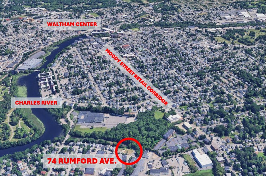 More Photos Of 74 Rumford Ave, Waltham Land For Sale