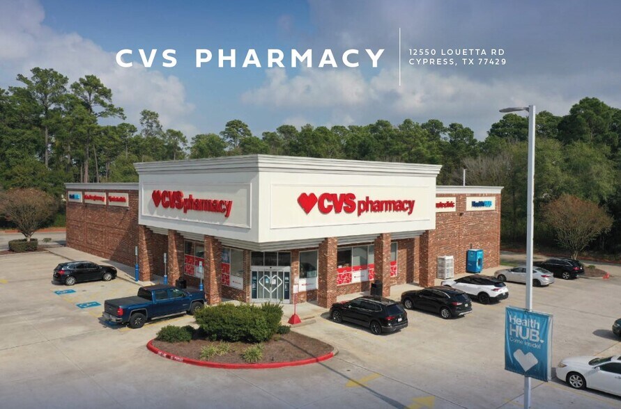 Primary Photo Of 12550 Louetta Rd, Cypress Drugstore For Sale