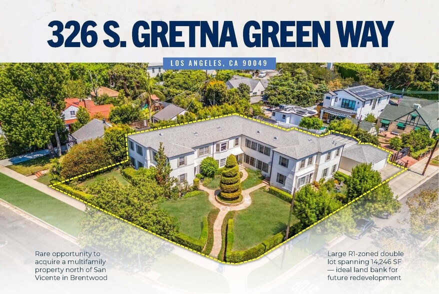 Primary Photo Of 326-332 S Gretna Green Way, Los Angeles Apartments For Sale