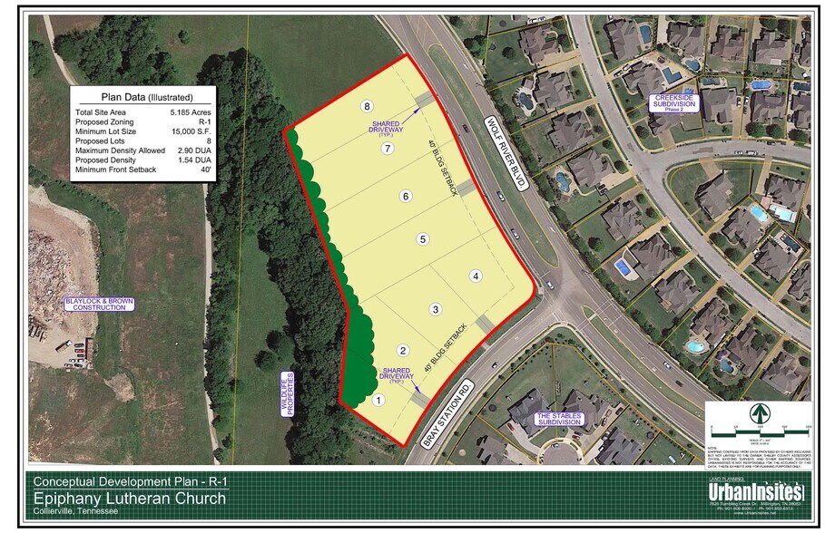 More Photos Of Wolf River @ Bray Station, Memphis Land For Sale