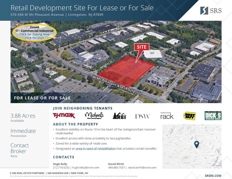 More Photos Of 576-586 W Mt. Pleasant Ave, Livingston Land For Sale