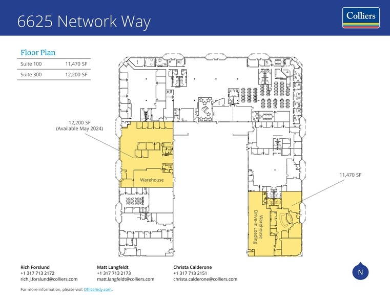 More Photos Of 6625 Network Way, Indianapolis Light Distribution For Sale