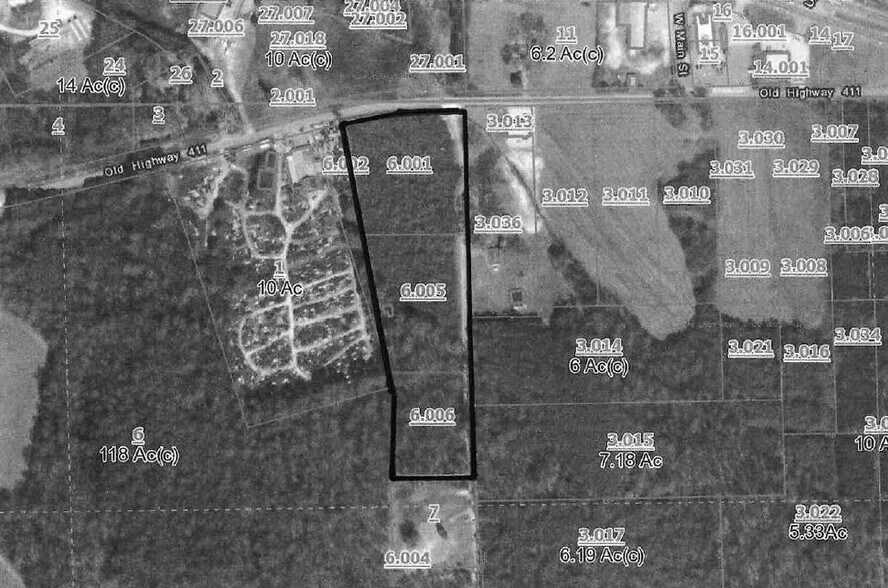 Primary Photo Of 0 Old Hwy 411, Centre Land For Sale