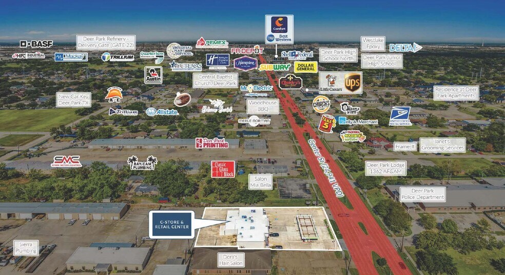 More Photos Of 2718-2726 Center St, Deer Park Storefront Retail Office For Sale