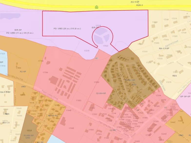 More Photos Of 17238 Carrie Ann Ln, Penn Valley Land For Sale