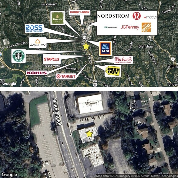 More Photos Of 4932 Mcknight Rd, Pittsburgh Freestanding For Lease