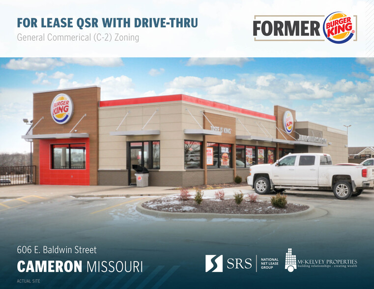 Primary Photo Of 606 E Baldwin Rd, Cameron Fast Food For Lease