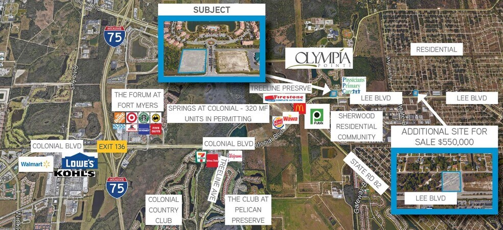 Primary Photo Of Lee Boulevard & Olympia Pointe Blvd, Lehigh Acres Land For Sale