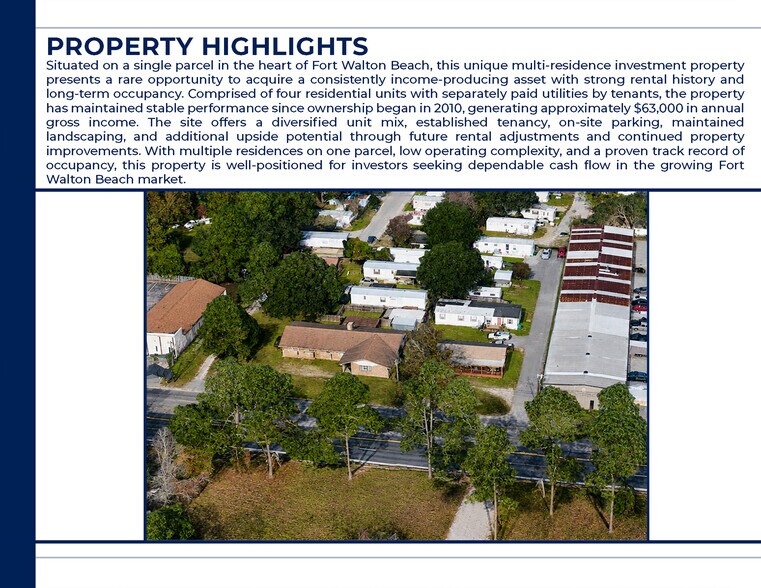 Primary Photo Of 322 Green Acres Rd, Fort Walton Beach Flex For Sale