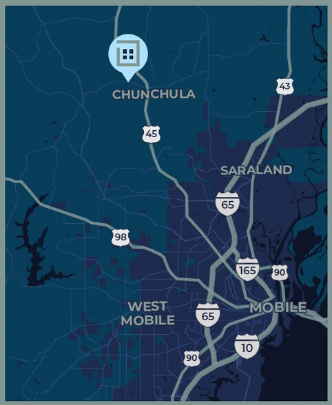 More Photos Of 8160 Chunchula Georgetown, Chunchula Warehouse For Lease