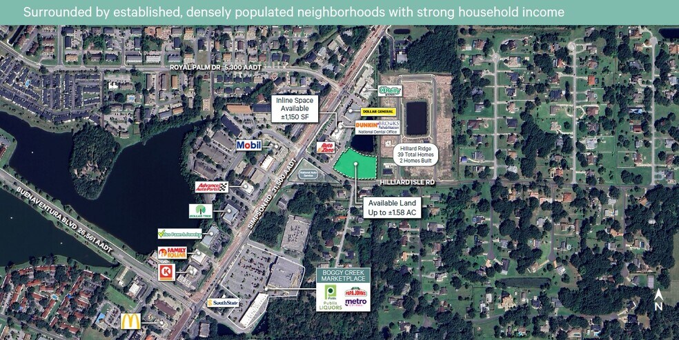 More Photos Of Simpson Rd & Hilliard Isle Rd, Kissimmee Land For Lease