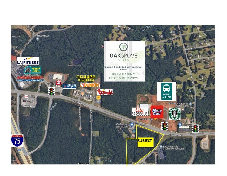 More Photos Of 1199 Jonesboro Rd, Mcdonough Land For Lease