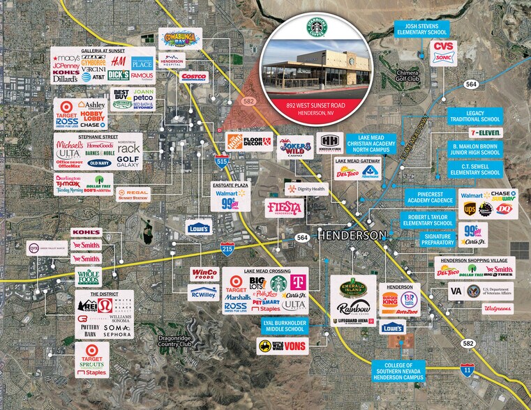 More Photos Of 892 W Sunset Rd, Henderson Fast Food For Sale