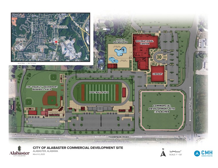 More Photos Of Thompson Rd. @ Highway 119, Alabaster General Retail For Lease