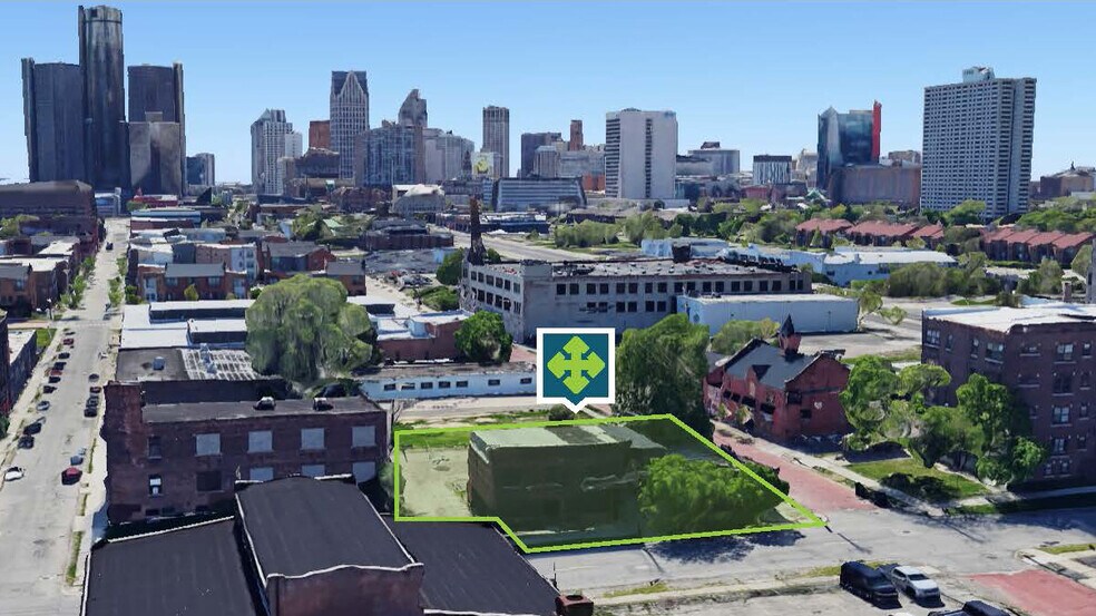 Primary Photo Of 289 Saint Aubin St, Detroit Freestanding For Sale