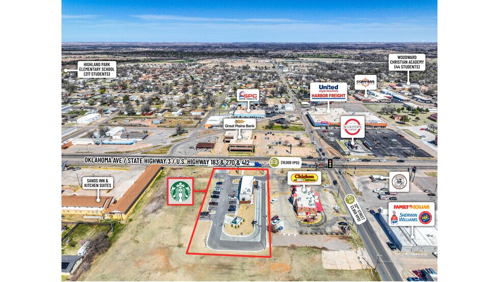 More Photos Of 2215 Oklahoma Ave, Woodward Fast Food For Sale