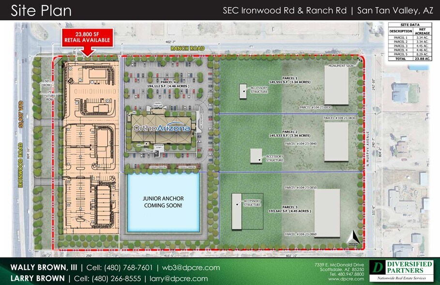 Primary Photo Of SEC Ironwood Rd & Ranch Rd, San Tan Valley Medical For Lease