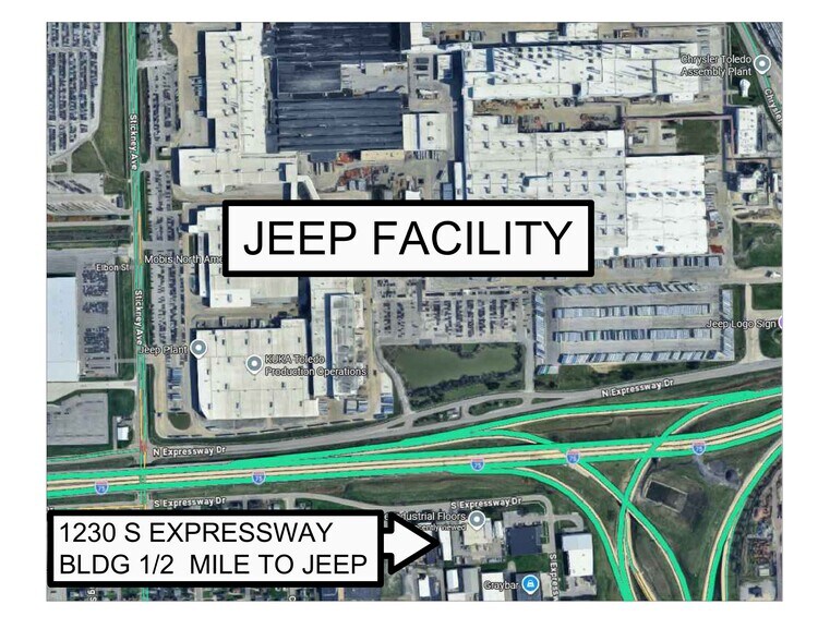 More Photos Of 1230 S Expressway Dr, Toledo Manufacturing For Lease