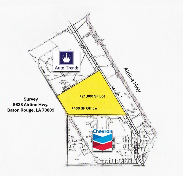 More Photos Of 9838 Airline Hwy, Baton Rouge Freestanding For Lease