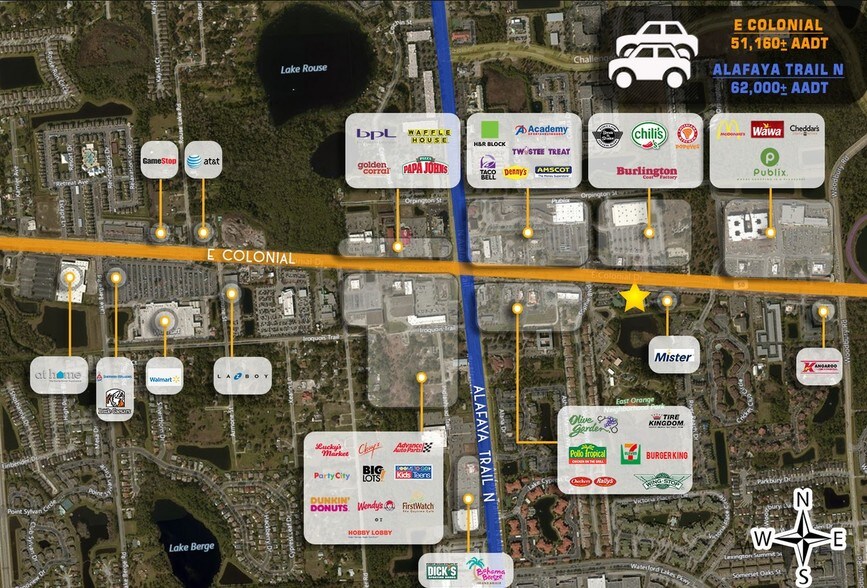 More Photos Of 12100 E Colonial Dr, Orlando Unknown For Lease