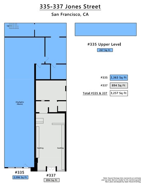 More Photos Of 335-337 Jones St, San Francisco Storefront For Lease