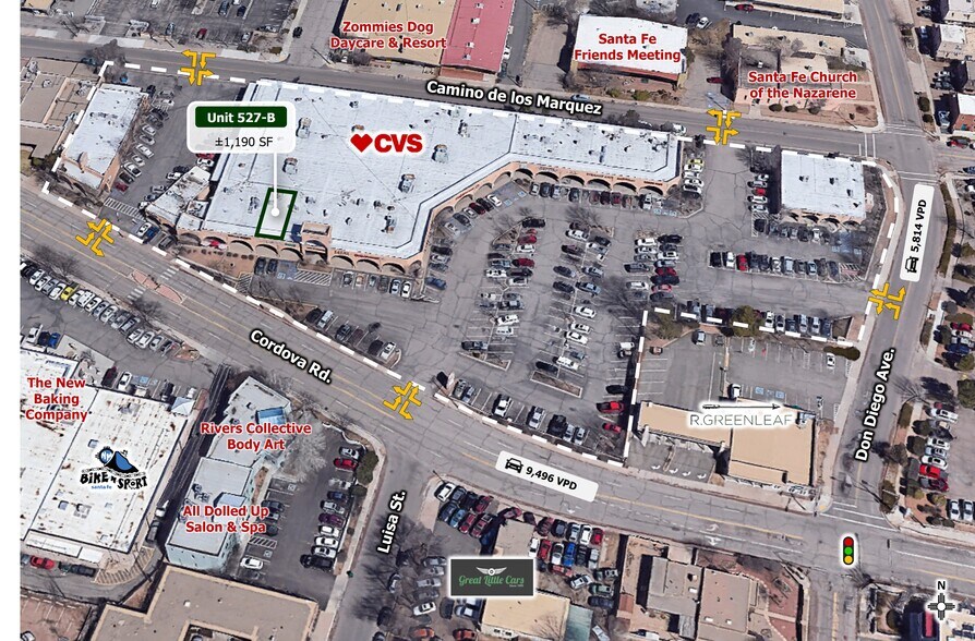 More Photos Of 501-533 Cordova Pl, Santa Fe Unknown For Lease