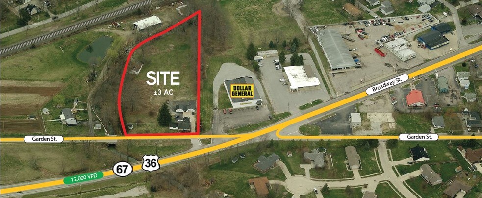 Primary Photo Of 435 W Broadway St, Fortville Land For Sale