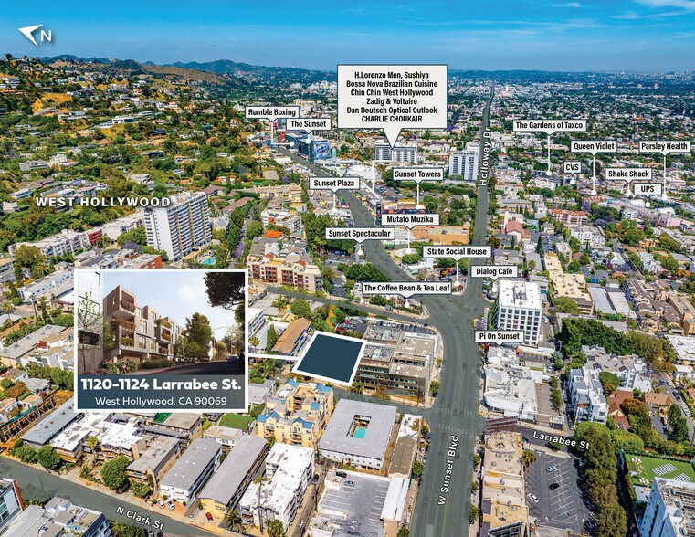 More Photos Of 1124 Larrabee St, West Hollywood Land For Sale