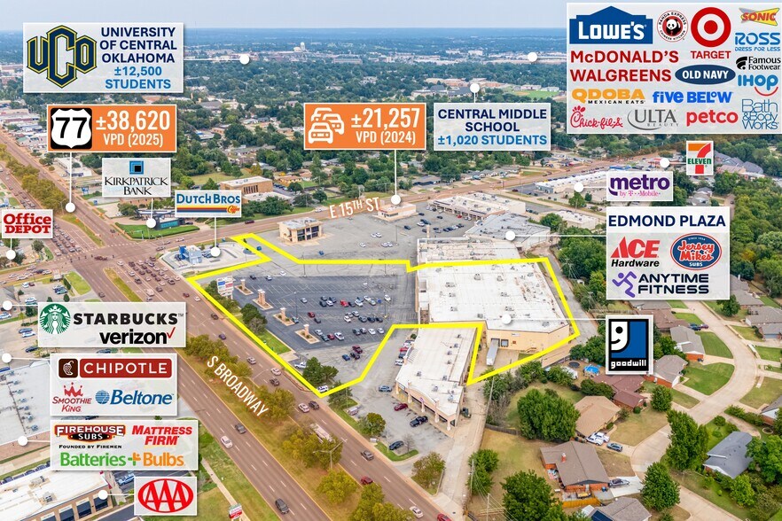 More Photos Of 28 E 15th St, Edmond Storefront For Sale