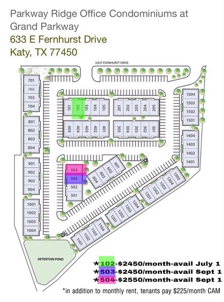 More Photos Of 633 E Fernhurst Dr, Katy Medical For Lease