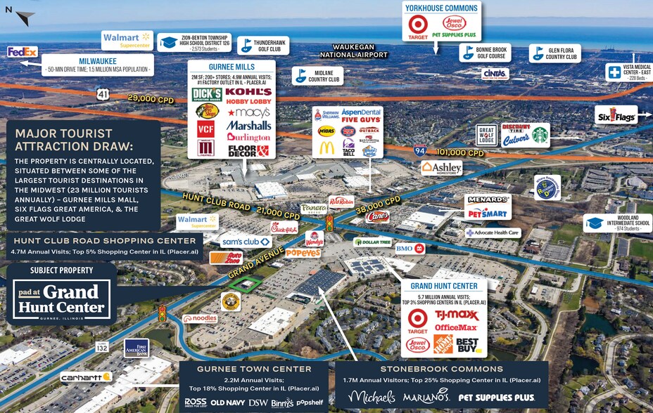 More Photos Of 6631 Grand Ave, Gurnee Storefront For Sale