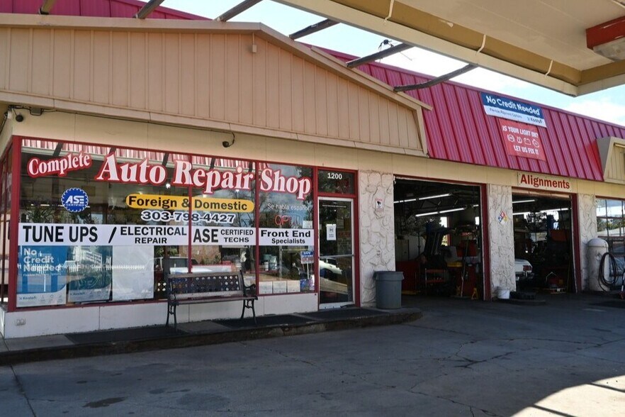 Primary Photo Of 1200 W Littleton Blvd, Littleton Service Station For Sale