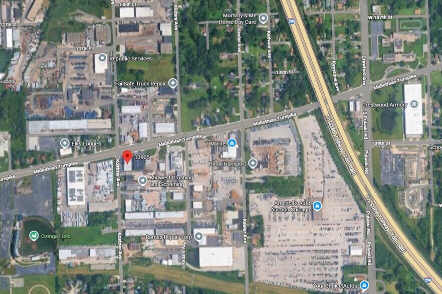 More Photos Of 13901-13909 Kostner St, Crestwood Warehouse For Sale