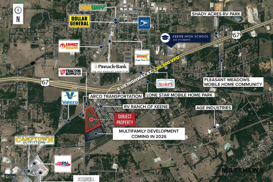 More Photos Of 2632 US-67, Cleburne Land For Sale