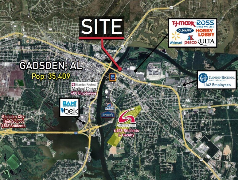 More Photos Of 302 N Hood Ave, Gadsden Land For Lease