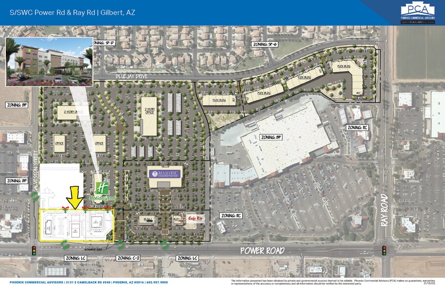 More Photos Of S/SWC Power Rd & Ray Rd, Gilbert Storefront For Sale