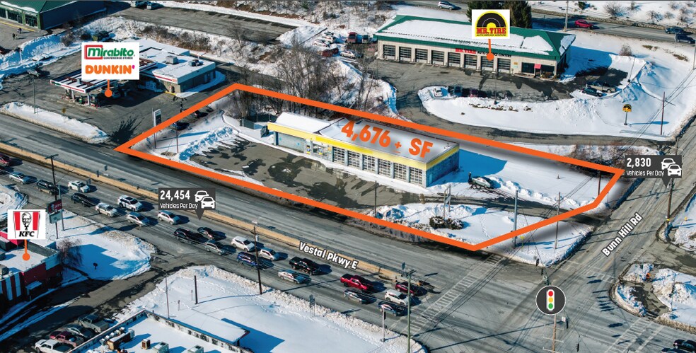 More Photos Of 4009 Vestal Pky E, Vestal Freestanding For Lease