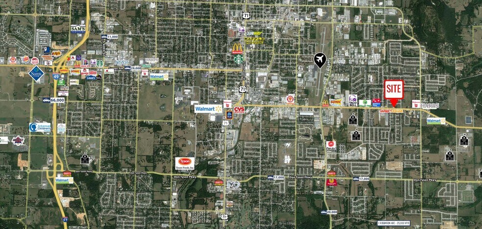 More Photos Of 2700-2744 E Robinson Ave, Springdale Land For Sale