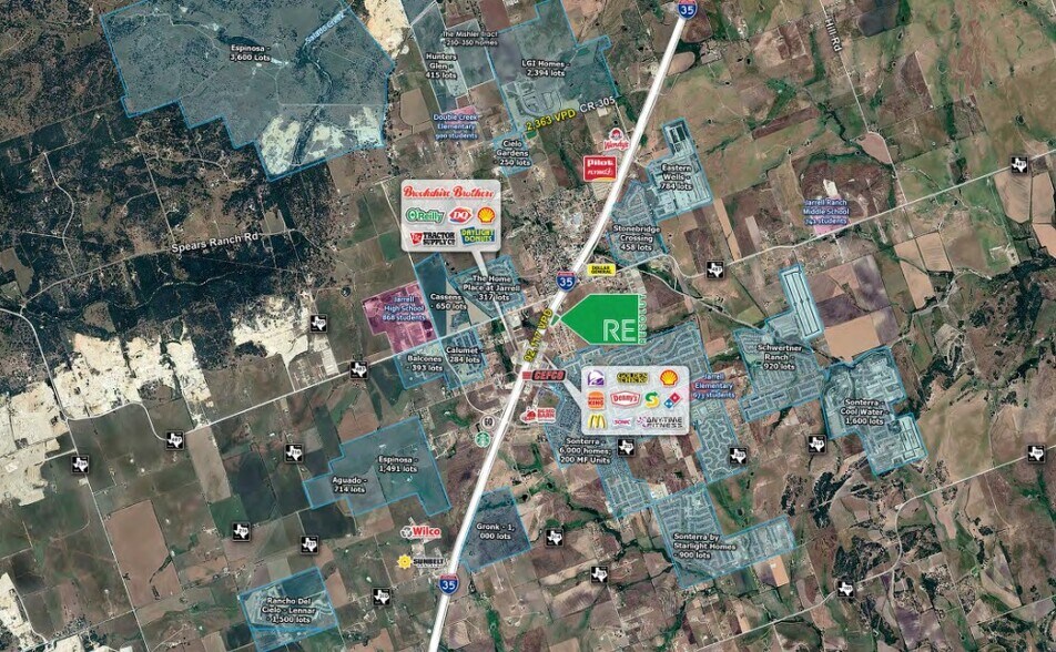 More Photos Of 100 Meadow Valley, Jarrell Land For Sale