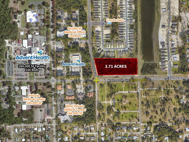 Primary Photo Of W Plymouth Avenue & N Orange Avenue, Deland Land For Sale