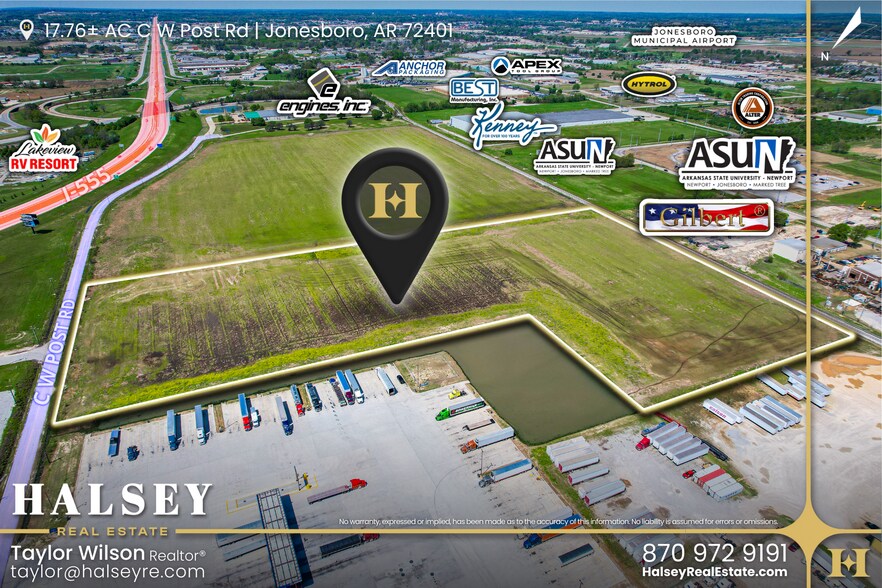 More Photos Of C W Post Road, Jonesboro Land For Sale