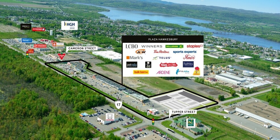 More Photos Of 454 Cr-17, Hawkesbury Storefront For Lease