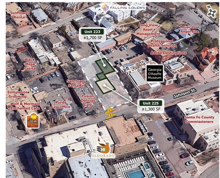More Photos Of 223 & 225 Johnson St., Santa Fe Restaurant For Lease