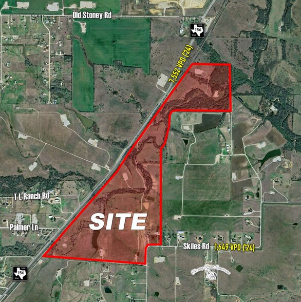 Primary Photo Of NEC of FM-157 & Skiles Rd, Ponder Land For Sale