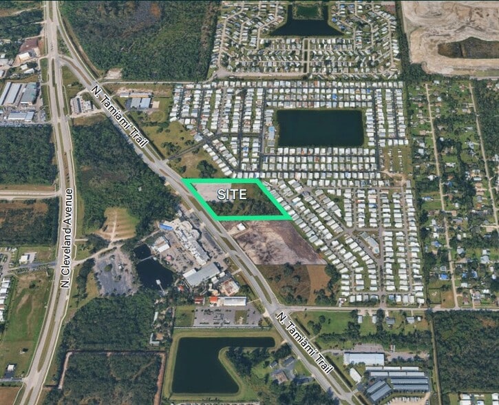 Primary Photo Of 2818 N Tamiami Trl, North Fort Myers Land For Sale