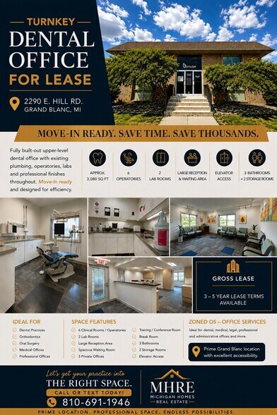 More Photos Of 2290 E Hill Rd, Grand Blanc Medical For Lease