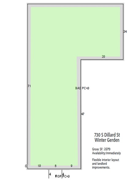 More Photos Of 730 S Dillard St, Winter Garden Freestanding For Lease